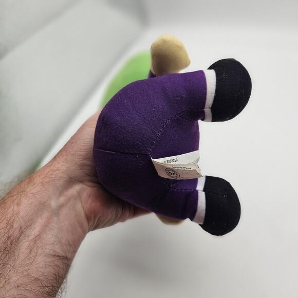 DC Comics Joker Plush Toy Factory Sitting Big Head 10" Villain Batman Green Hair - Picture 6 of 12